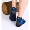 Běžecké merino ponožky NORTHMAN PRO Mid modrá (Velikost 42-44)