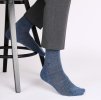Merino ponožky NORTHMAN Gunnar 4-pack modrý mix (Velikost 42-44)