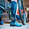 Kompresní ponožky NORTHMAN Compress High Elite modré (Velikost 42-47)