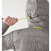 Dámská péřová bunda Haglöfs ROC Flash Down hood dámská - šedá (Velikost XS)