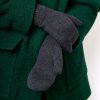Zimní merino palčáky NORTHMAN Baldur černé (Velikost L/XL)