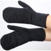 Zimní merino palčáky NORTHMAN Baldur černé (Velikost L/XL)