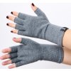 Podzimní bezprsté merino rukavice NORTHMAN Fiske světle šedé (Velikost L/XL)