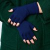 Podzimní bezprsté merino rukavice NORTHMAN Fiske modré (Velikost L/XL)