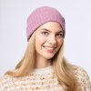 Merino beanie NORTHMAN 2:2 růžová (Barva Růžová)
