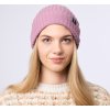 Merino beanie NORTHMAN 2:2 růžová (Barva Růžová)