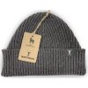 Merino beanie NORTHMAN 1:1 šedá (Barva Tmavě šedá)
