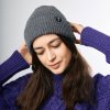 Merino beanie NORTHMAN 1:1 šedá (Barva Tmavě šedá)