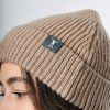 Merino beanie NORTHMAN 1:1 béžová (Barva Béžová)