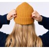 Merino beanie NORTHMAN 2:2 žlutá (Barva Žlutá)