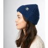 Merino beanie NORTHMAN 1:1 tmavě modrá (Barva Tmavě modrá)