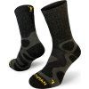 Turistické merino ponožky NORTHMAN Svarog 3-pack černé (Velikost 42-44)