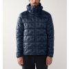 Pánská péřová bunda Haglöfs Hede Down Hood - tmavě modrá (Velikost S)
