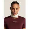 Dámské tréninkové triko CRAFT ADV Essence SS 2 - červená (Velikost XS)
