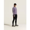 Dámské běžecké triko CRAFT SubZ Zip Jersey - fialová (Velikost XS)