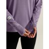 Dámské běžecké triko CRAFT SubZ Zip Jersey - fialová (Velikost XS)
