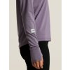 Dámské běžecké triko CRAFT SubZ Zip Jersey - fialová (Velikost XS)
