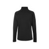 Dámská outdoorová mikina CRAFT Explore Power Fleece Half Zip - černá (Velikost XS)