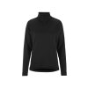 Dámská outdoorová mikina CRAFT Explore Power Fleece Half Zip - černá (Velikost XS)