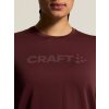 Dámské sportovní triko CRAFT Essence Logo 2 - červená (Velikost XS)
