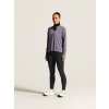 Dámské funkční triko CRAFT Hypervent Longsleeve - fialová (Velikost XS)