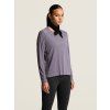 Dámské funkční triko CRAFT Hypervent Longsleeve - fialová (Velikost XS)