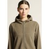 Dámská fleecová mikina CRAFT Join Pile Fleece FZ Hood - béžová (Velikost XS)