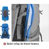 Turistický batoh HUSKY Ultralight Rony 50l vínová (Velikost OneSize)