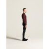 Pánský cyklodres CRAFT Endur Training LS - červená (Velikost S)