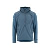 Pánská bunda CRAFT SubZ Light Hood Sweater pánská - modrá (Velikost S)