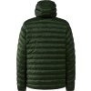 Pánská prošívaná bunda Haglöfs Sarna Mimic hood - tmavě zelená (Velikost S)