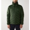 Pánská prošívaná bunda Haglöfs Sarna Mimic hood - tmavě zelená (Velikost S)