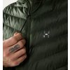 Pánská prošívaná bunda Haglöfs Sarna Mimic hood - tmavě zelená (Velikost S)