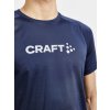 Pánské funkční triko CRAFT CORE Essence Logo - modrá (Velikost XS)
