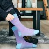 Ponožky merino NORTHMAN Hamar 4-pack fialová (Velikost 42-44)