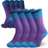 Ponožky merino NORTHMAN Hamar 4-pack fialová (Velikost 42-44)