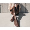 Barefootové kozačky BE LENKA Athena hnědá (Velikost 36)