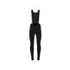 Dámské zateplené cyklokalhoty CRAFT Bike SubZ Bib Tights C3 - černá (Velikost XS)