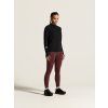 Dámské běžecké triko CRAFT SubZ Zip Jersey - černá (Velikost XS)