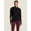 Dámské běžecké triko CRAFT SubZ Zip Jersey - černá (Velikost XS)