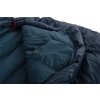 Lehký péřový spacák PINGUIN Lava 250 červený (Barva Red, Zip Levá, Velikost 185)