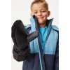 Dětské zimní rukavice UNUO Ski, Černá (Velikost S, Věk 2-4 roky)