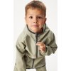 Dětská softshellová bunda UNUO s fleecem Basic, Khaki (Velikost 86/92, Věk 18-24 měsíců)