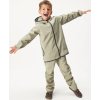 Dětská softshellová bunda UNUO s fleecem Basic, Khaki (Velikost 86/92, Věk 18-24 měsíců)
