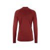 Dámské funkční triko CRAFT Thermal Baselayer Longsleeve - červená (Velikost XS)