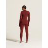 Dámské funkční triko CRAFT Thermal Baselayer Longsleeve - červená (Velikost XS)