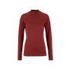 Dámské funkční triko CRAFT Thermal Baselayer Longsleeve - červená (Velikost XS)