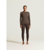 Dámské funkční triko CRAFT Active Comfort LS 2 - hnědá (Velikost XS)